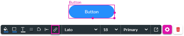 On Click Action icon
