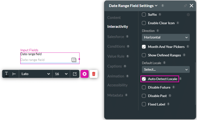 Auto Detect Locale checked