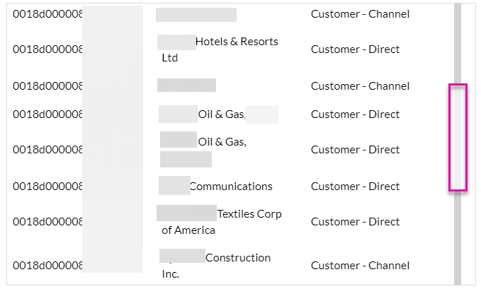 Allow Freeze Header option disabled