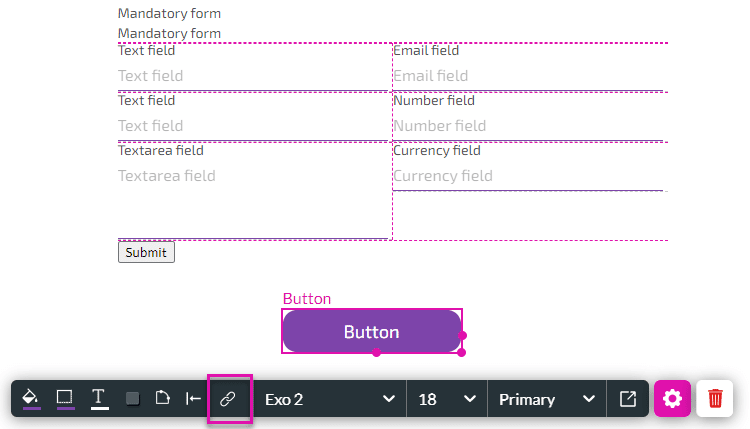button for form