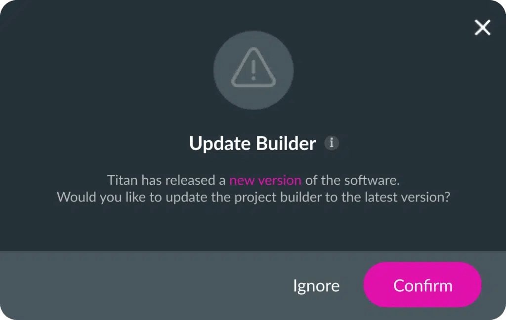 Update Builder
