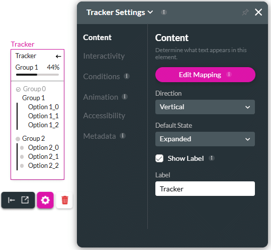 Edit Mapping button