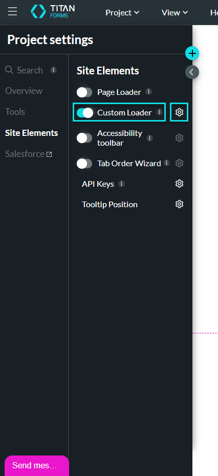 Custom Loader option