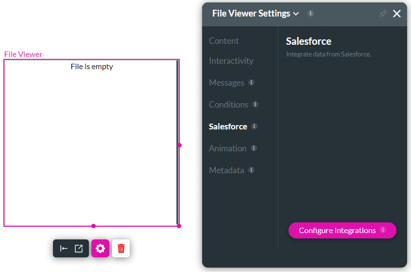 File Viewer settings