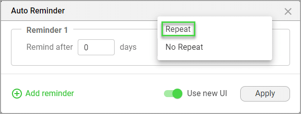 Auto Reminder