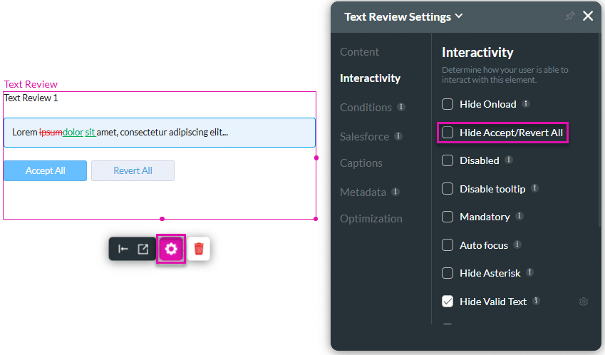 Hide Accept/Revert All checkbox disabled