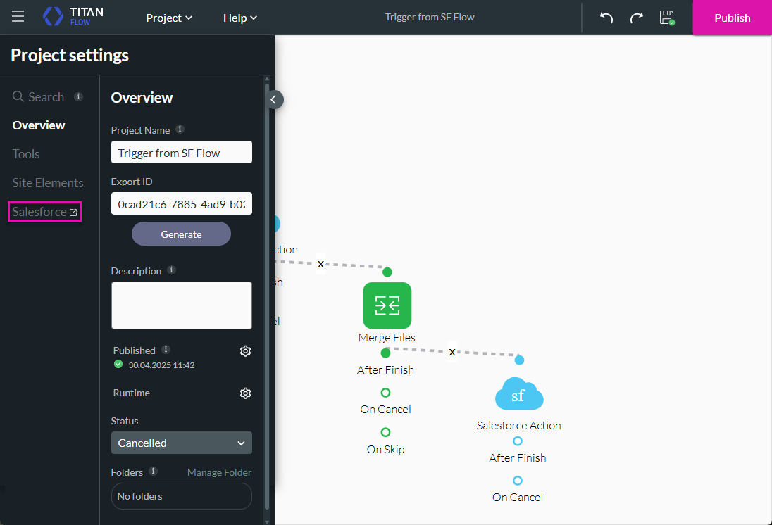 Salesforce option