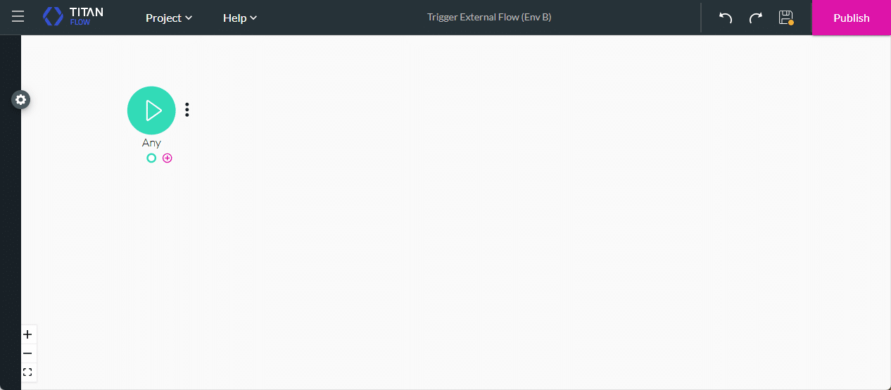 Trigger External Flow + icon
